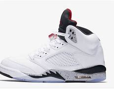 Image result for Air Jordan 5 Fire Red