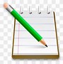Image result for Cartoon Simple Pen and Notebook