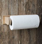 Image result for Oak Countertop Paper Towel Holder