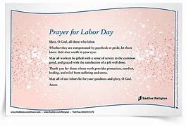 Image result for Labor Day Catholic