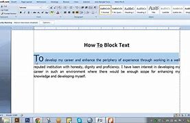 Image result for One Block Text