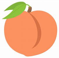 Image result for Fat Peach Emoji
