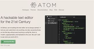 Image result for Atom Text Editor