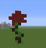 Image result for Minecraft Rose Pixel Art