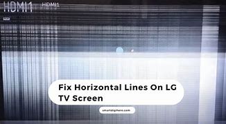 Image result for Horizontal Line On LED TV Screen