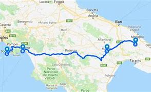 Image result for Tourism Map of Southern Italy