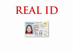 Image result for California ID Real ID On Paper