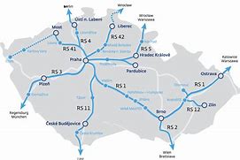 Image result for Mapa Zeleznice CR