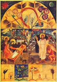 Image result for Religious Icon Expressionism Painting