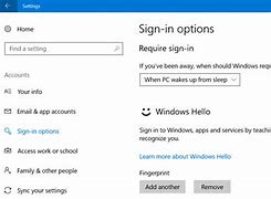 Image result for Use Windows Hello with Your Account