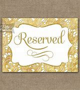 Image result for Holiday Party Reserve Sign