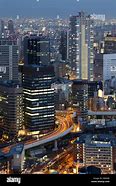 Image result for Osaka Skyline at Night