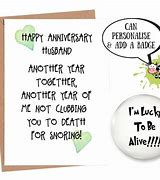 Image result for Funny Happy Anniversary to My Husband