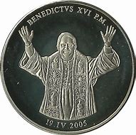 Image result for Benedictus XVI Coin