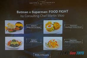 Image result for Batman Food Menu