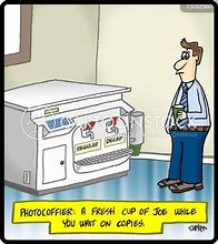 Image result for Copy Machine Paper Jam Comic