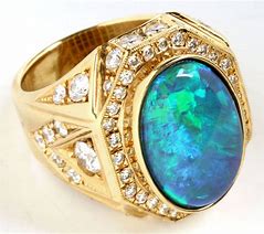 Image result for Mens Opal Rings