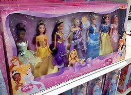 Image result for Disney Princess Barbie Dolls Set