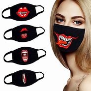 Image result for Funny Face Mask Cartoons
