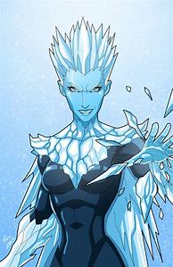 Image result for Killer Frost Canvas Painting