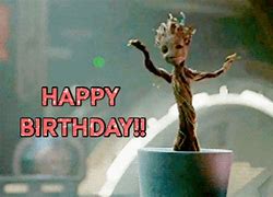 Image result for Groot Happy Birthday Amy Meme
