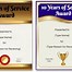 Image result for Employee Service Award Certificate Template