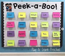 Image result for Preschool Interactive Bulletin Boards