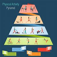 Image result for Physical Activity Pyramid Template