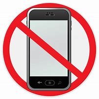 Image result for No Cell Phone Signs Cartoon