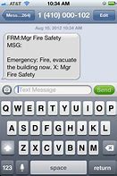 Image result for Emergency Text Message