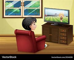 Image result for Boy Watching TV Cartoon