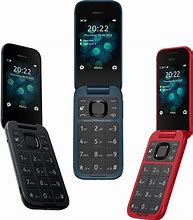 Image result for Nokia Black Flip Phone