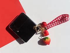 Image result for Strawberry Samsung Galaxy Z Flip 4 Case