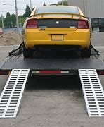 Image result for Car Hauler Ramps Mounted On Truck