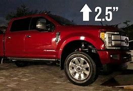 Image result for Before and After Pics 2WD F250 Leveling Kit