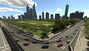 Image result for NASCAR Chicago Street Race Course Map