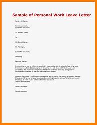 Image result for Personal Leave