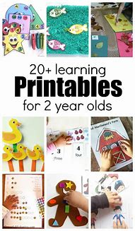 Image result for 2 Year Old Learning Pages