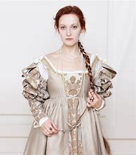 Image result for White Shift Dress Medieval