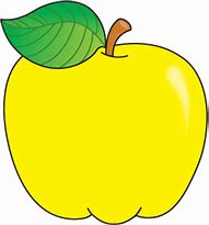 Image result for Array of 7 Yellow Apple Cartoon