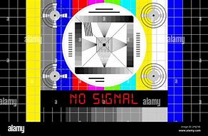 Image result for No Signal TV Test Pattern Vintage