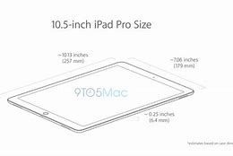 Image result for Actual Size Image of iPad Pro