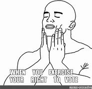 Image result for Sarcastic Voting Meme