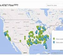 Image result for AT&T Fiber Coverage Map