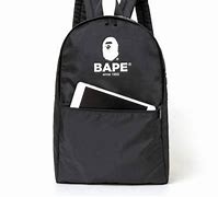 Image result for Black BAPE Backpack