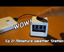 Image result for Clock Weather Station with WeMo D1 Mini