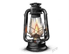 Image result for Oil Lamp Drawing