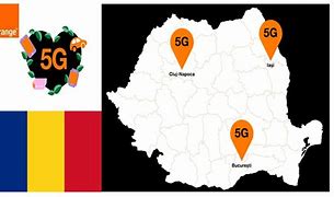 Image result for Vodafone 5G Romania Map