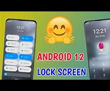 Image result for Android 12 Lock Screen