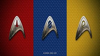 Image result for Star Trek Logo Red White Blue